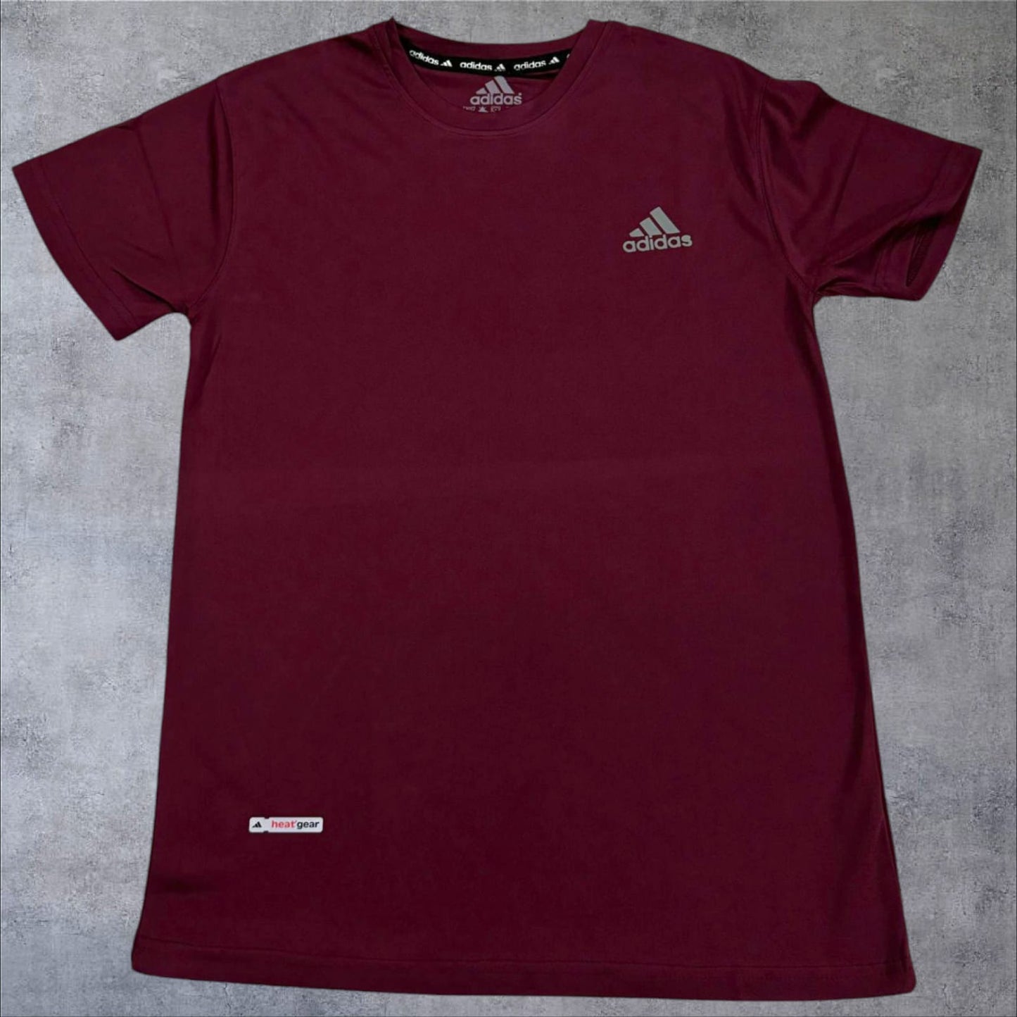 ADDAS Plain Dri-Fit Maroon