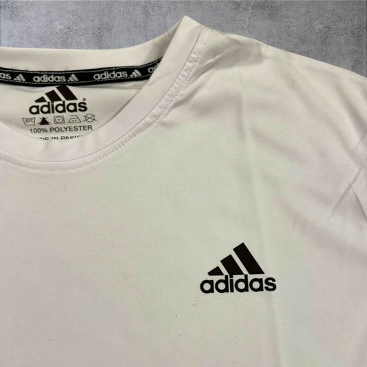 ADDAS Plain Dri-Fit White