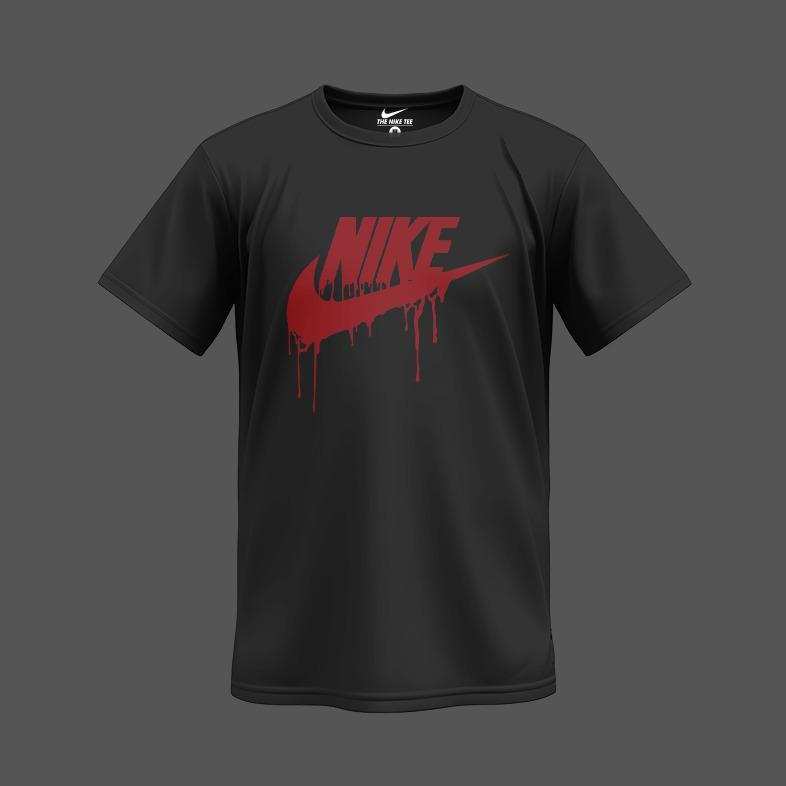 NKE BLOOD RED T-SHIRT