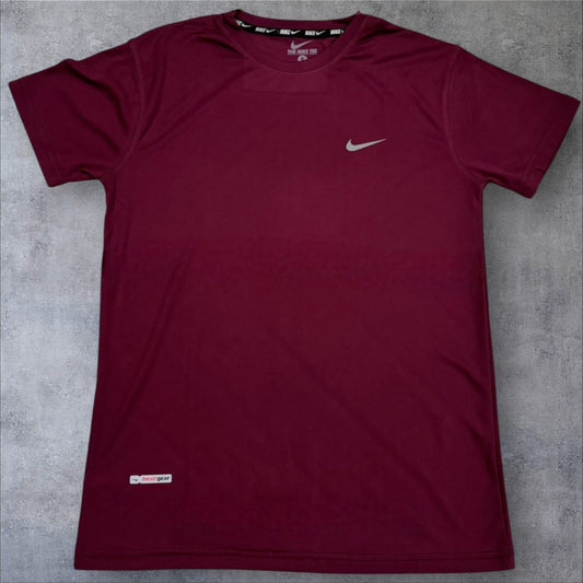 NKE Plain Dri-Fit Maroon