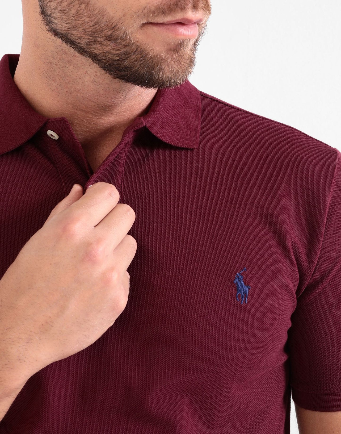 RL Polo Shirt Maroon