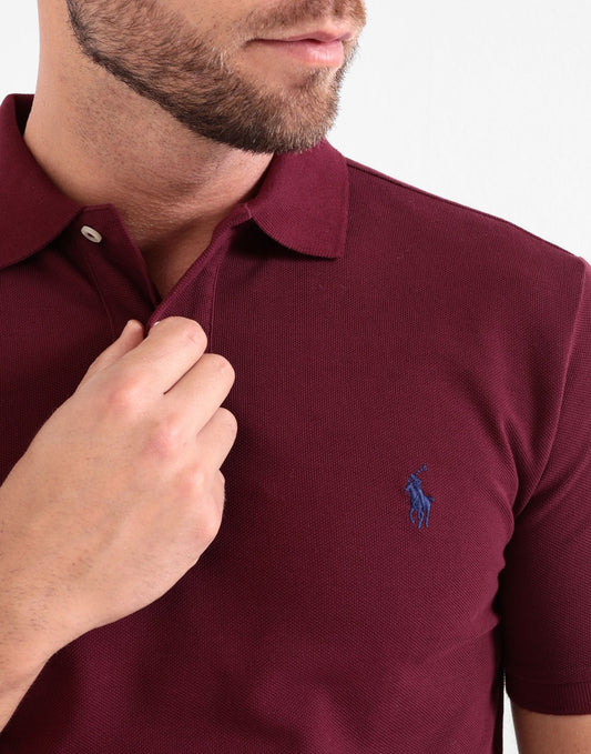 RL Polo Shirt Maroon
