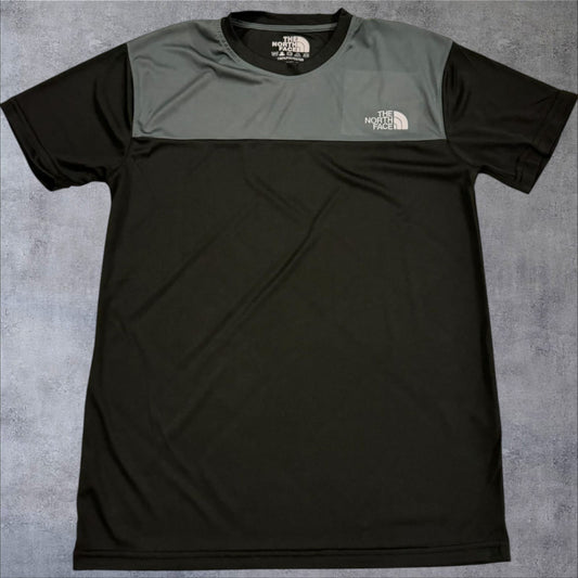 TNF Plain Dri-Fit Black and Gray